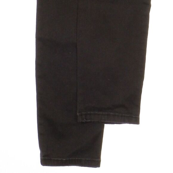 BLANKNYC Skinny Ankle Pants 28 Black Intro Distressed Womens Measure 27x25.5 - Picture 7 of 13